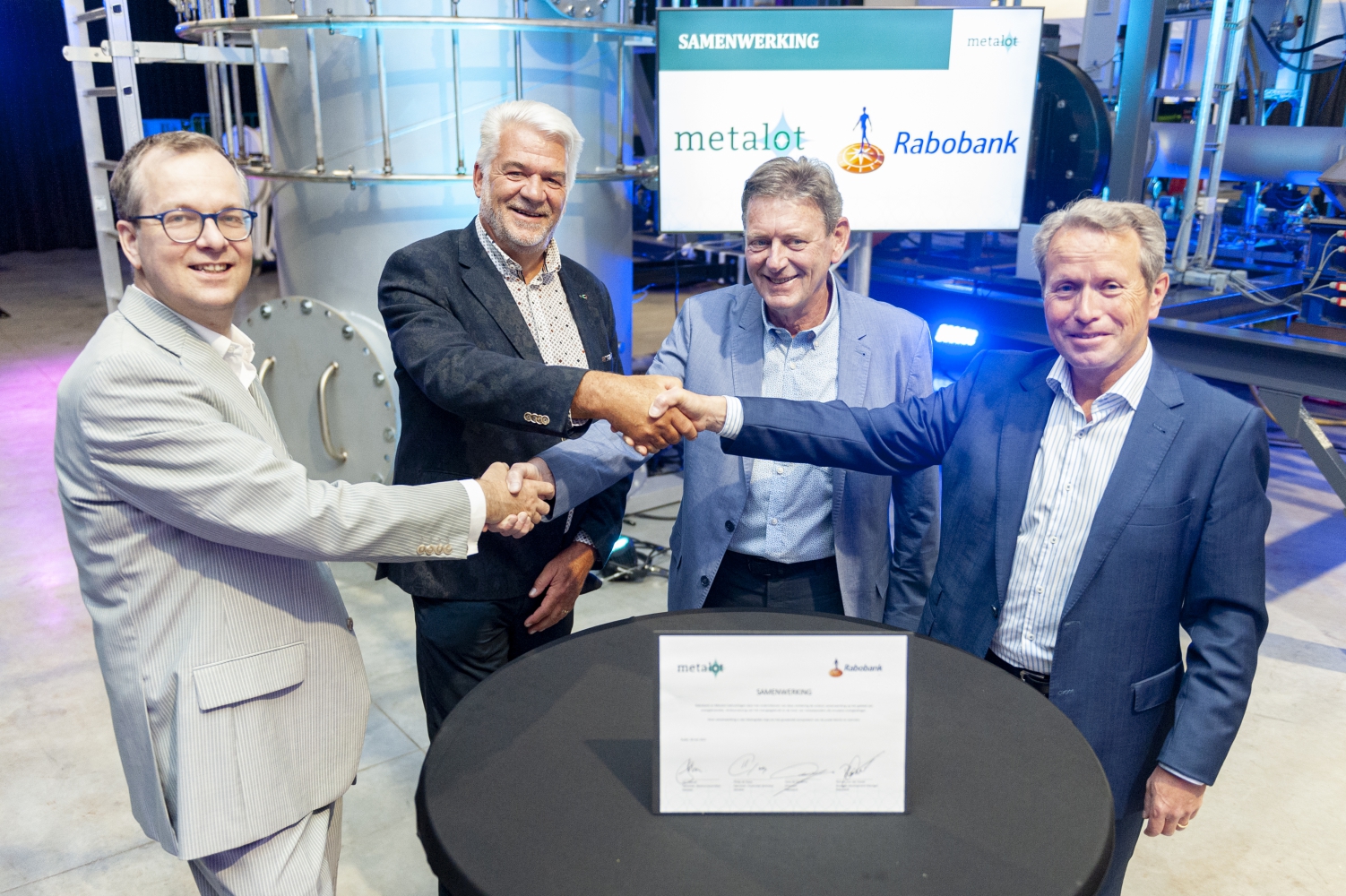 Rabobank Metalot samenwerking